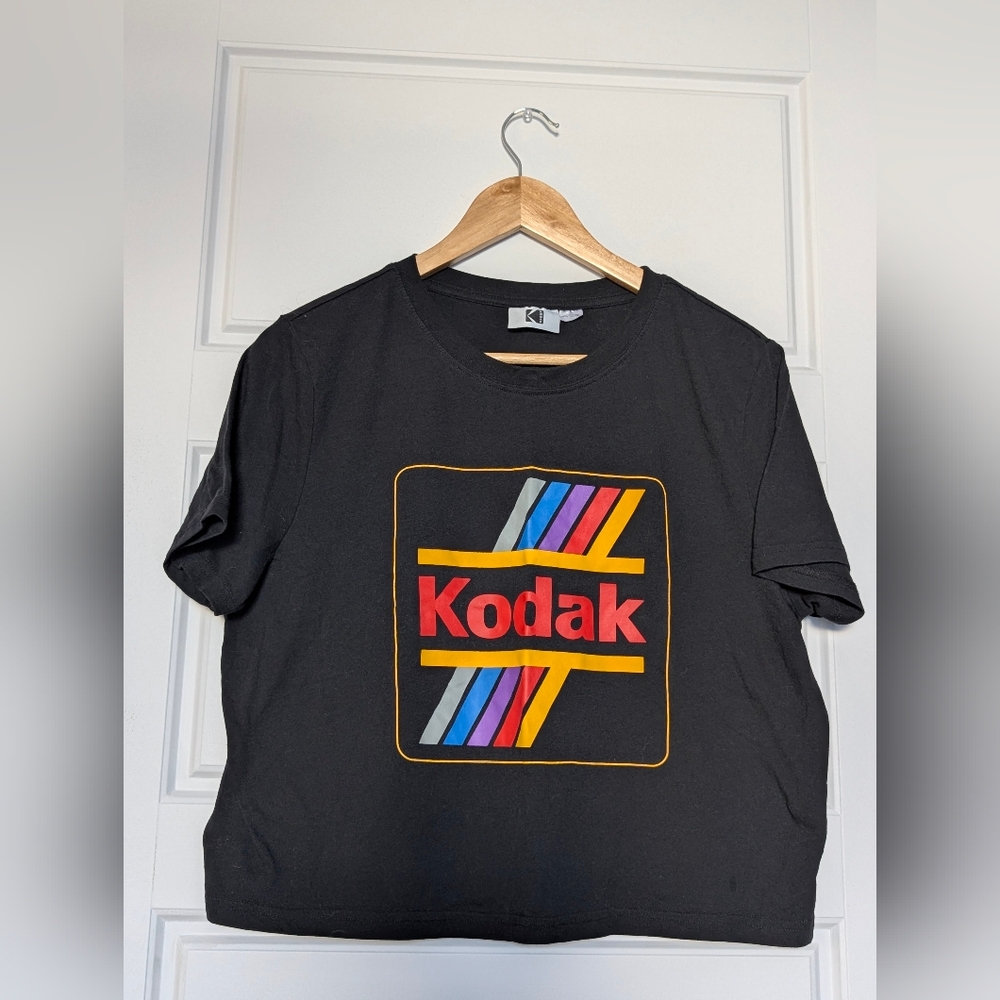 Kodak | Black T-Shirt with Iconic Logo